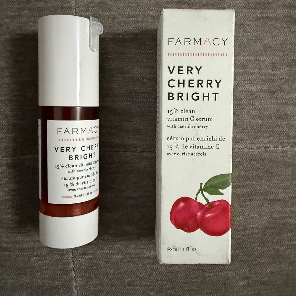 Farmacy Very Cherry Bright Serum - Red and White